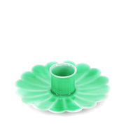 Enamel Flat Flower Candle Holders