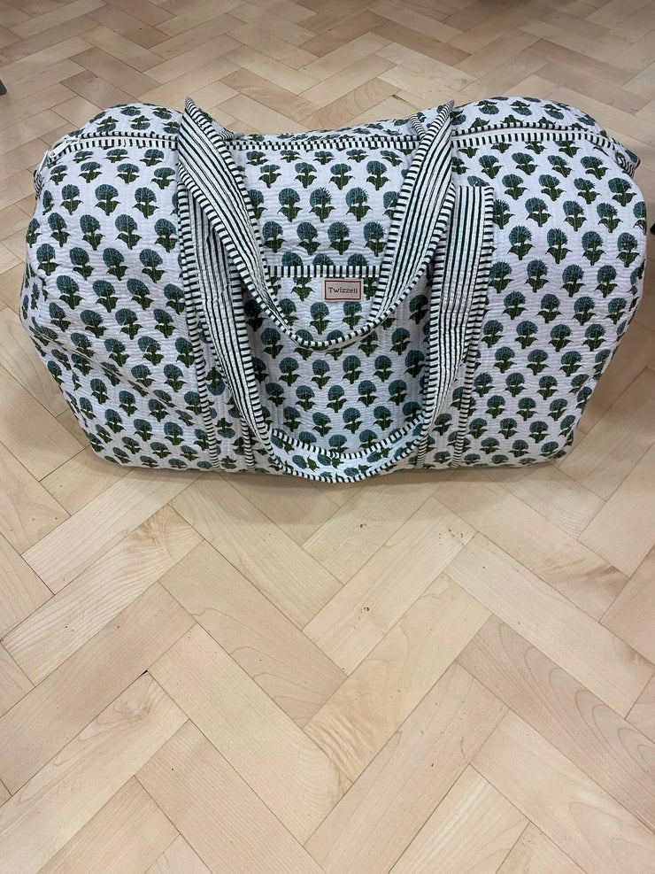 Twizzell Block Print XL Weekend Bags