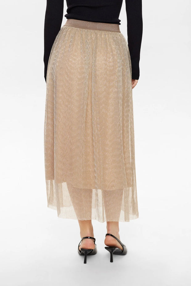 Nusea Gold Net Skirt