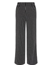 Nuilia Silver Striped Trousers