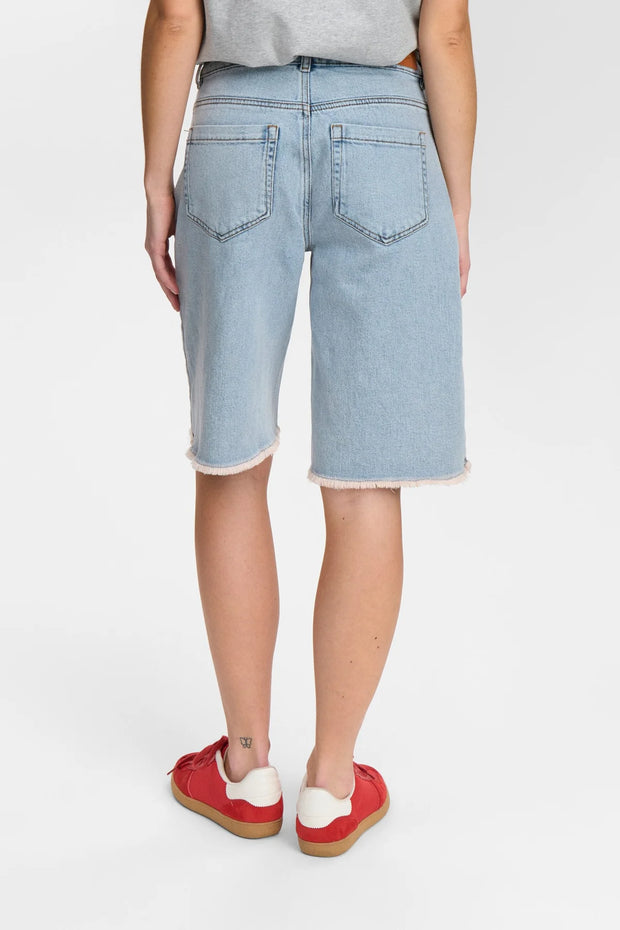 Numph Toronto Shorts - Light Blue Denim