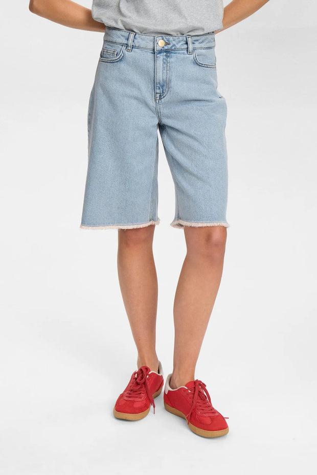 Numph Toronto Shorts - Light Blue Denim