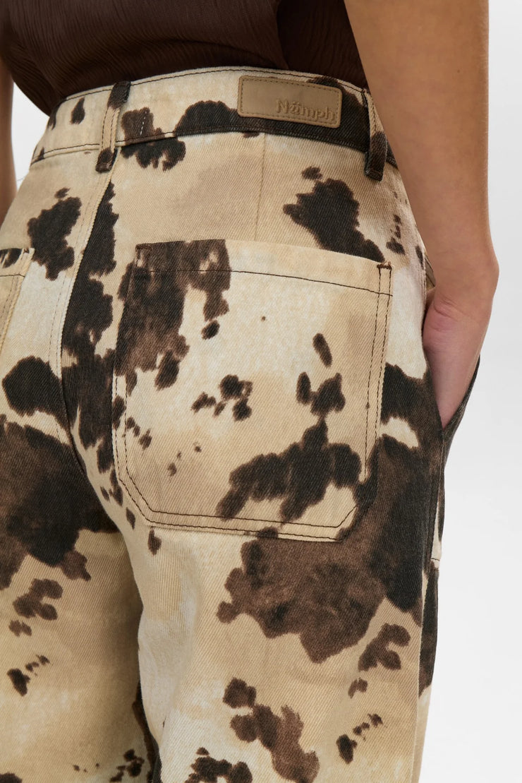 Numph Nuivy Pants - Gray Morn