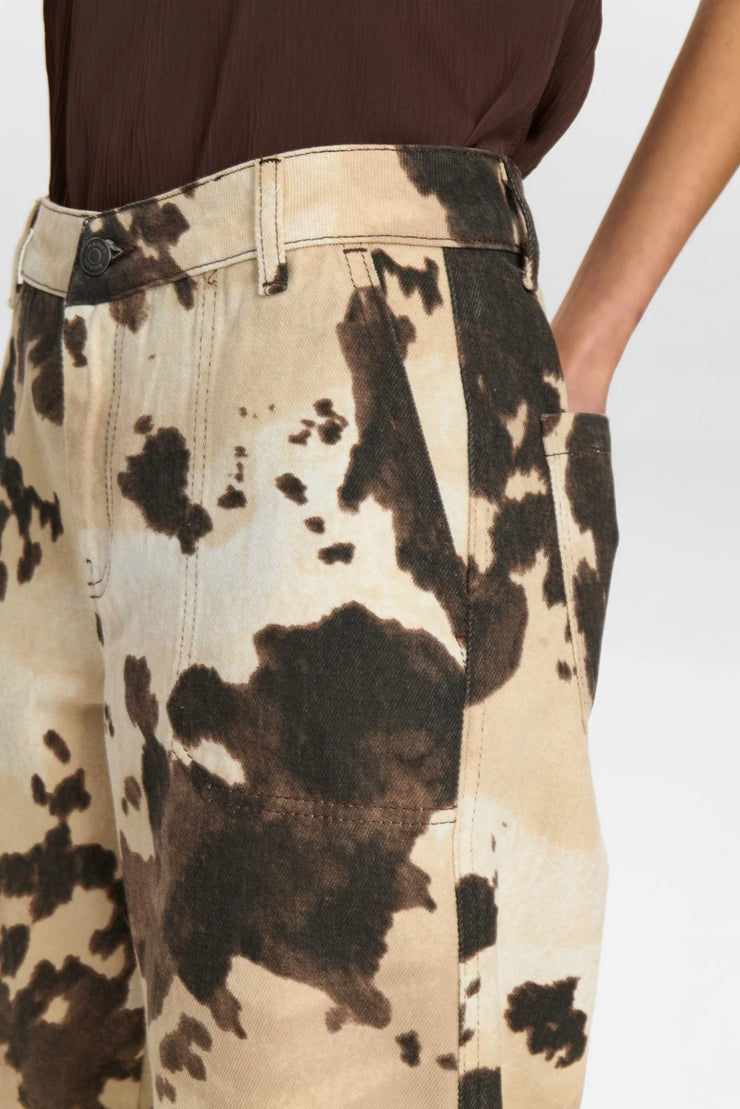 Numph Nuivy Pants - Gray Morn