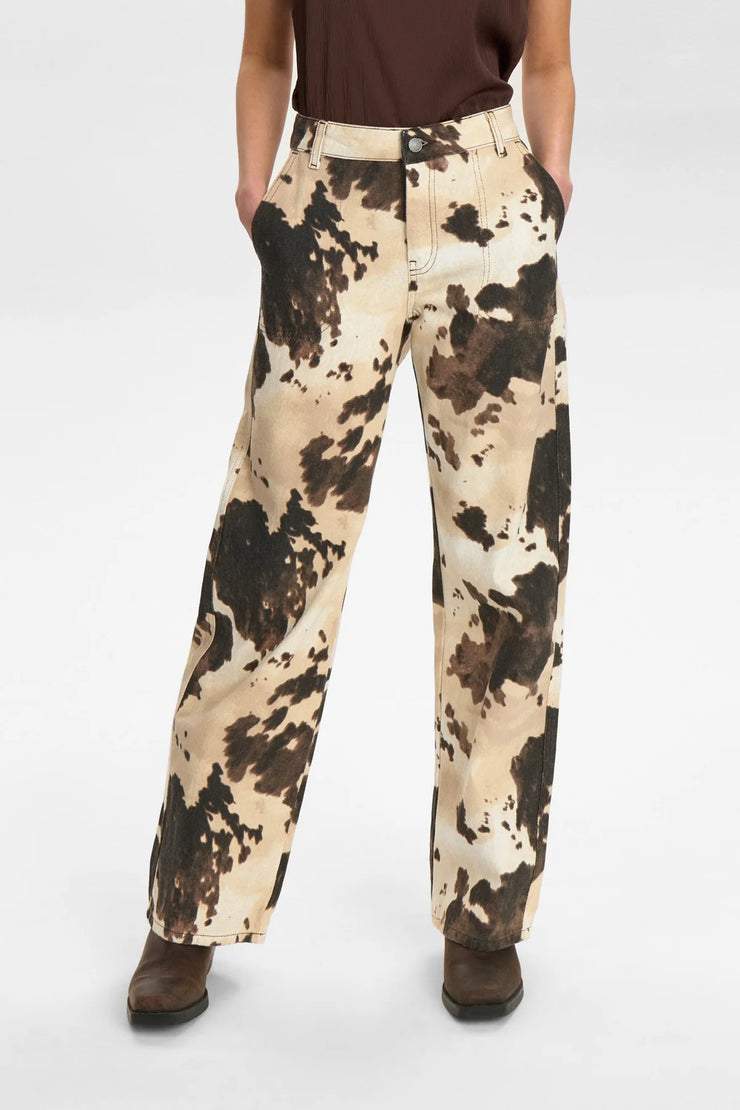 Numph Nuivy Pants - Gray Morn