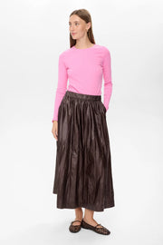 Numph Numiu Skirt - Black Coffee