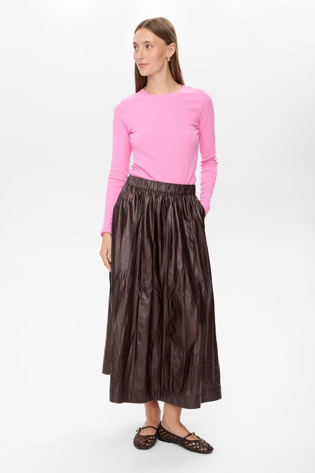 Numph Numiu Skirt - Black Coffee