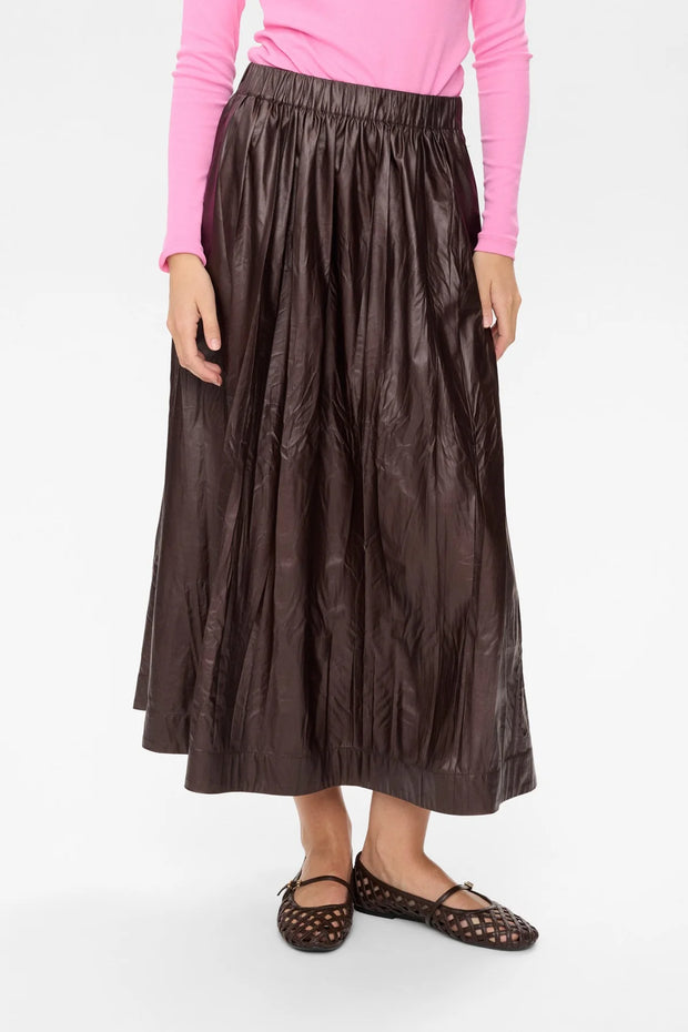Numph Numiu Skirt - Black Coffee
