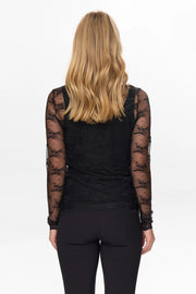 Numph Nunatalia Blouse - Caviar