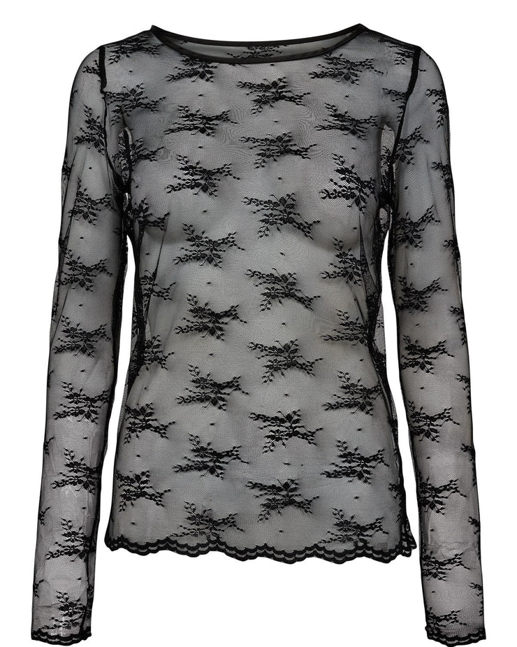 Numph Nunatalia Blouse - Caviar