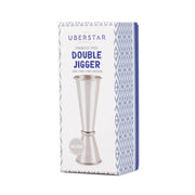 Double Jigger Stainless Spirit Measure 25ml/50ml - Silver