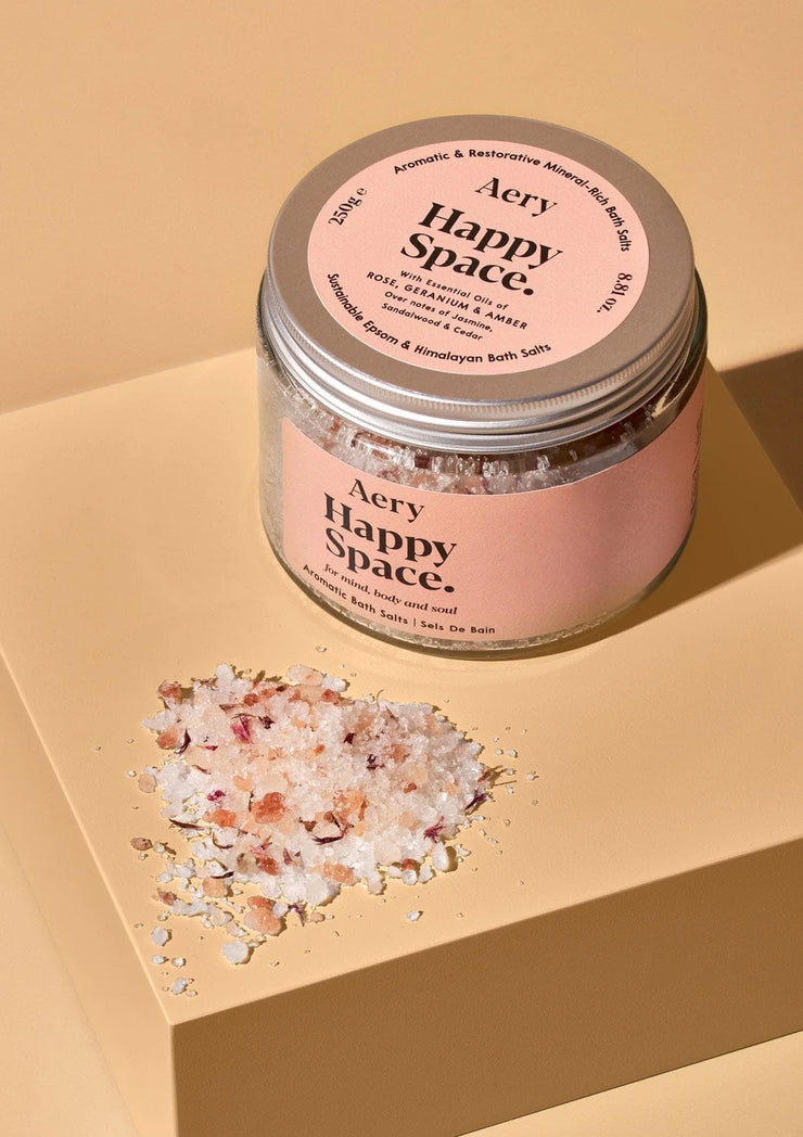 Aery Bath Salts 500g Jar - Happy Space