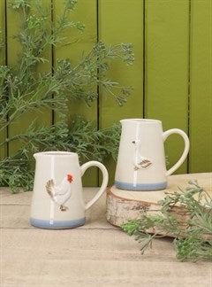 Stoneware Mini Jug - Hen