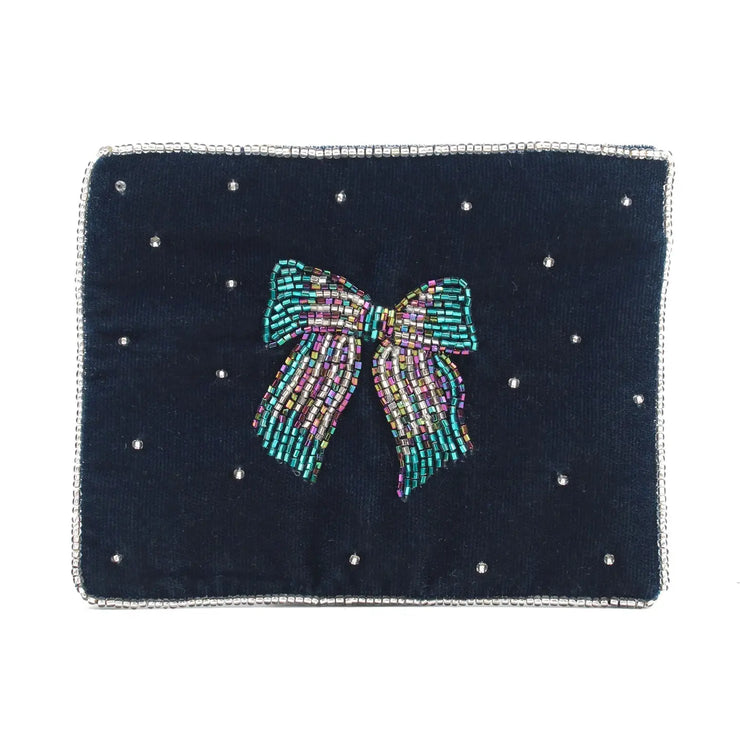 My Doris Small Pouch - Blue Bow
