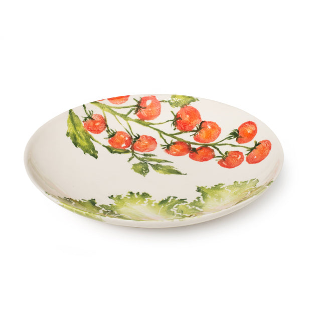 BlissHome Large Serving Dish - Tomatoes & Lettuce