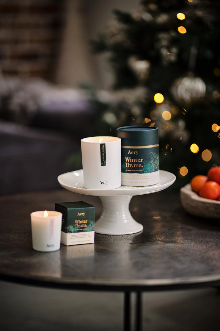 Aery Mini Votive Candle - Winter Thyme
