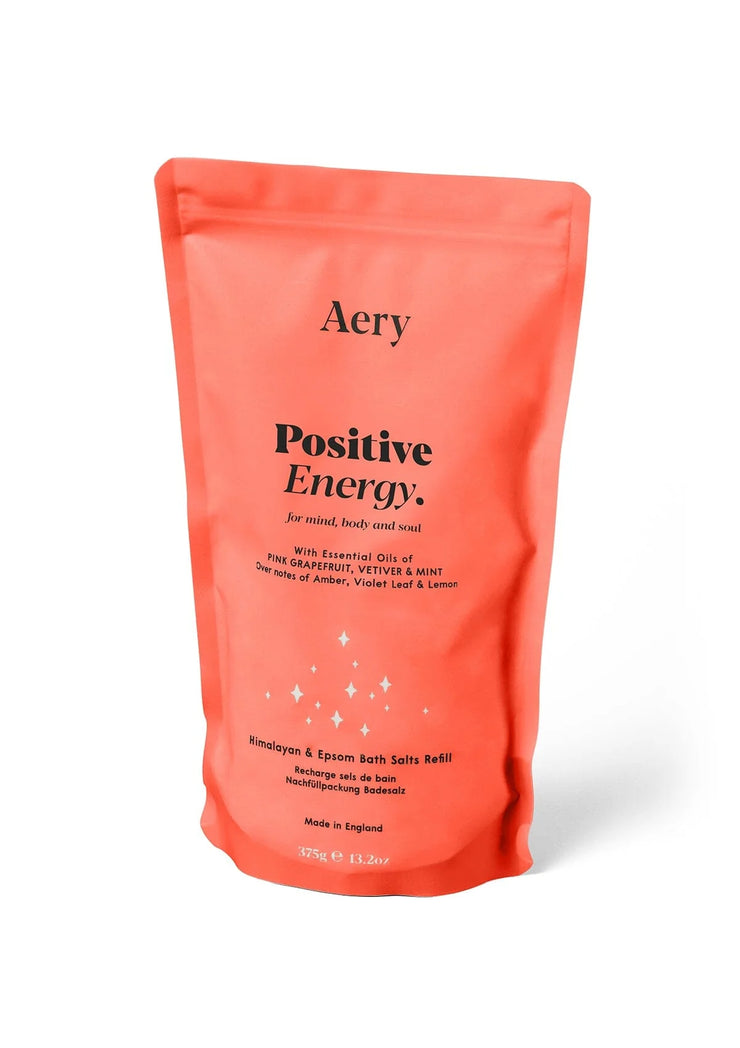 Aery Bath Salts Refill Pouch - Positive Energy