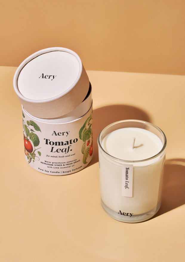 Aery Tomato Leaf Scented Soy Candle