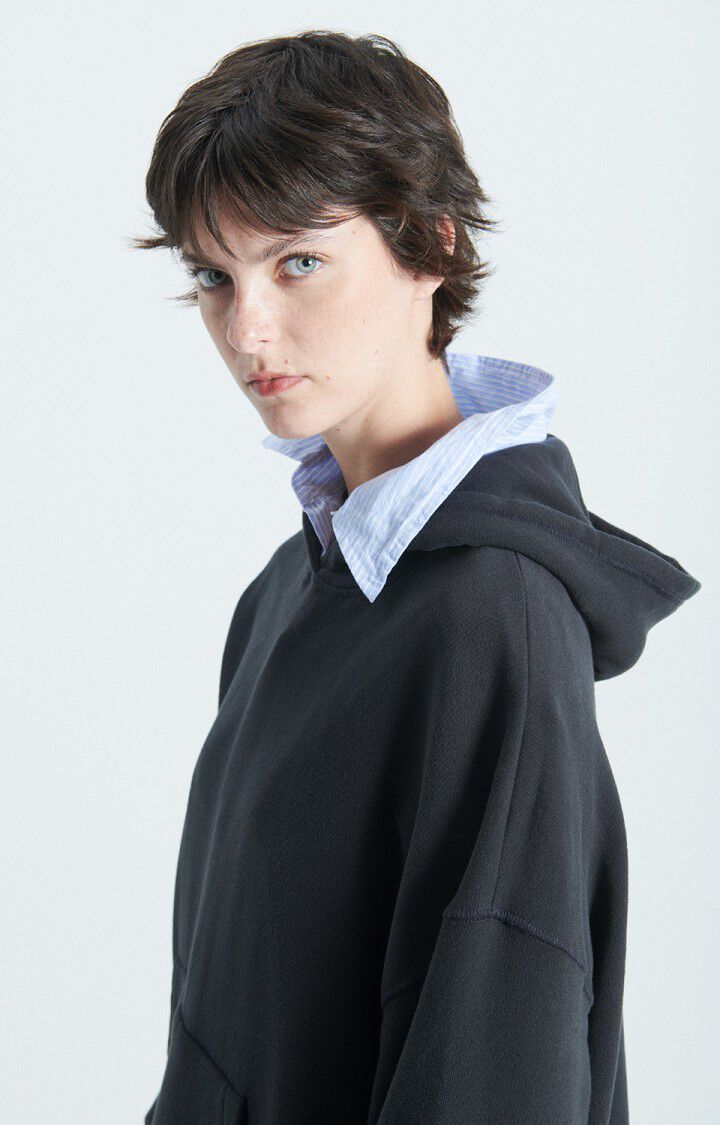 American Vintage Atubay Hoodie in Darkness