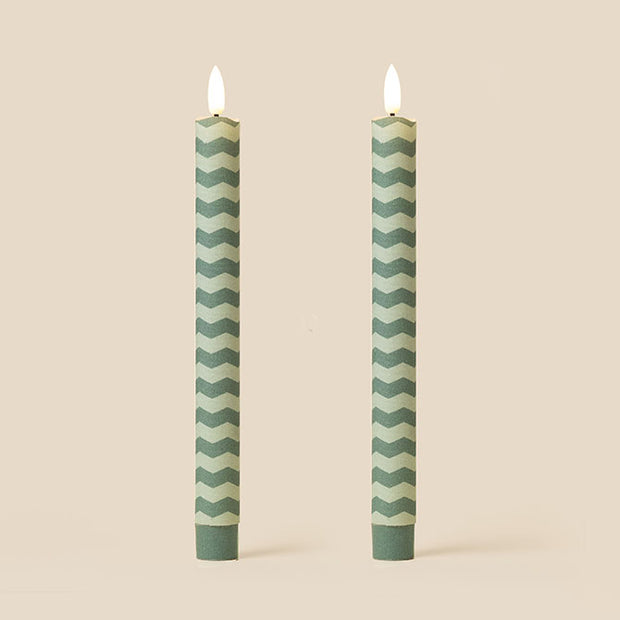 Tinkalink Fabric Wrapped LED Candles x 2 - Aloha