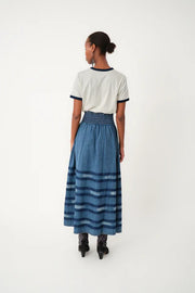 Lollys Laundry Denim Blue Amond Skirt