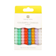 Colourful Bobble Cake Candles