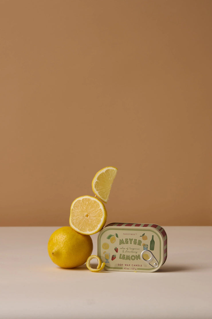 Bistro Tin Candle - Meyer Lemon