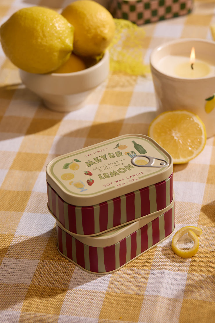 Bistro Tin Candle - Meyer Lemon