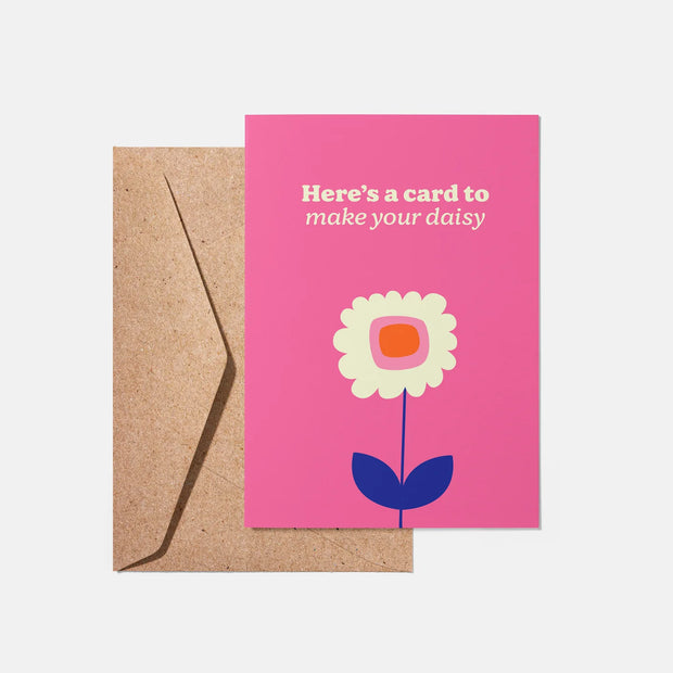 Storigraphic Here's A Card To Make Your Daisy Card