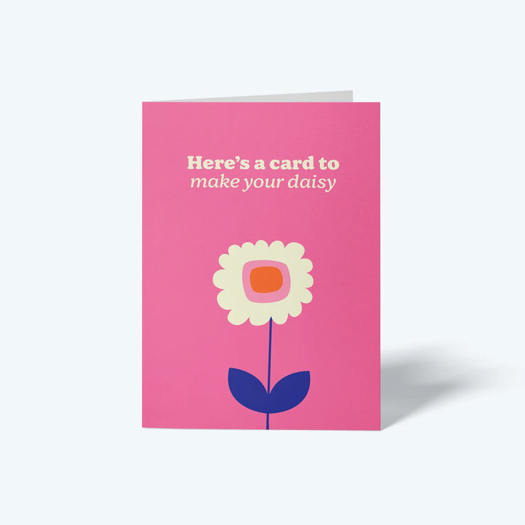 Storigraphic Here's A Card To Make Your Daisy Card