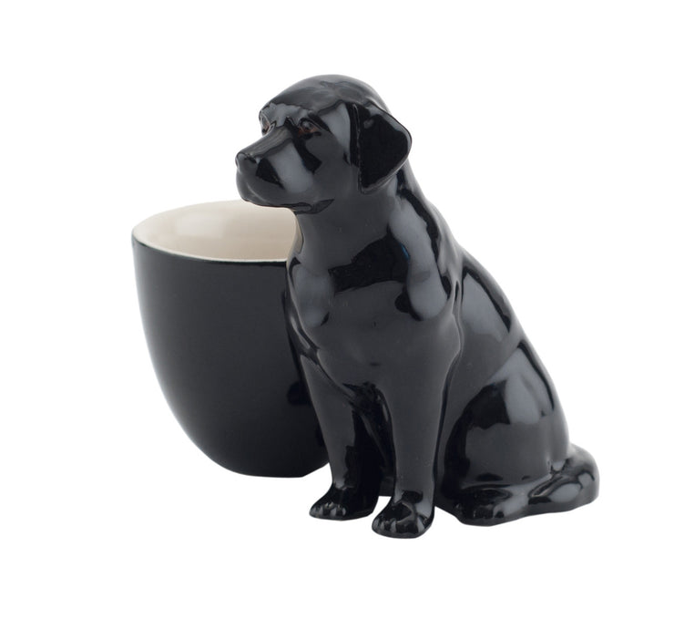 Animal Egg Cups - Black Labrador