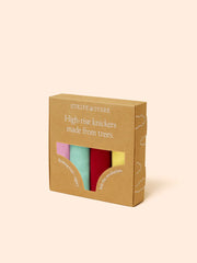 Stripe & Stare High Rise Knickers Box of 4 - Bon Bon