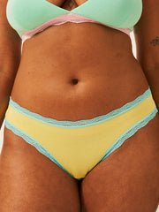 Stripe & Stare Brazilian Knickers Box of 4 - Bon Bon