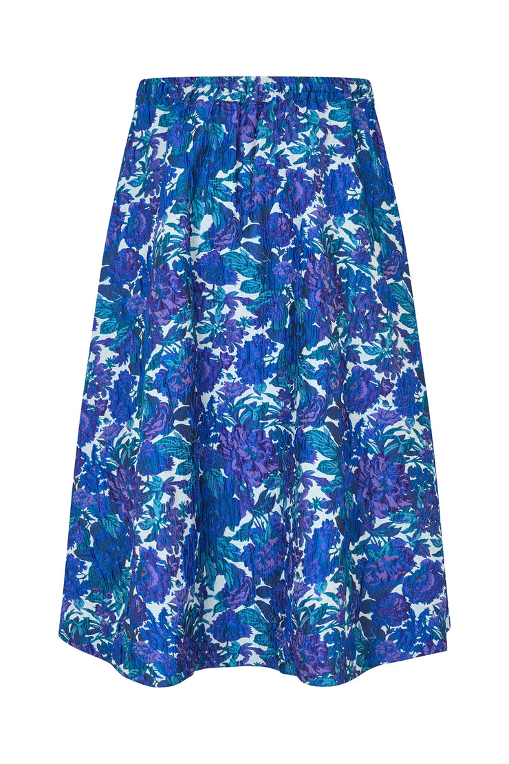 Lollys Laundry Bristol Midi Skirt - Flower Print