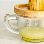 Glass & Wood Citrus Juicer