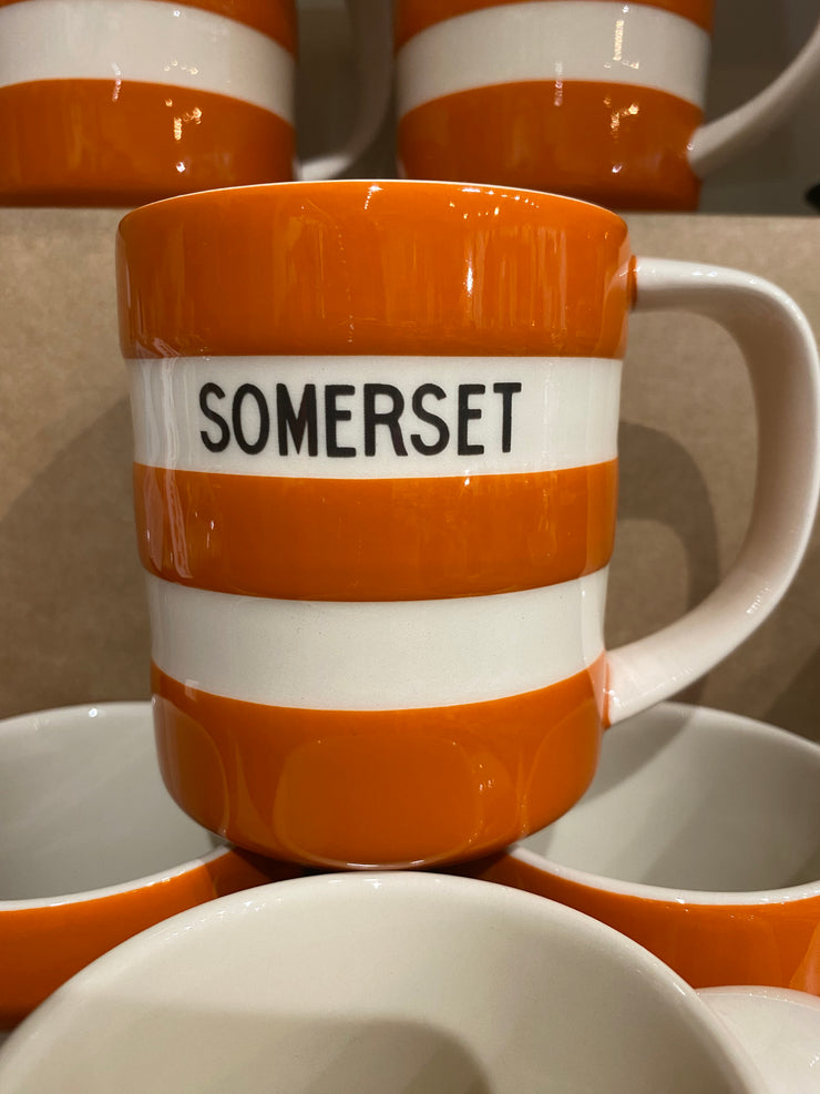 Cornishware Somerset Mugs