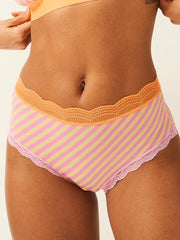 Stripe & Stare High Rise Knicker - Pick N Mix Stripe