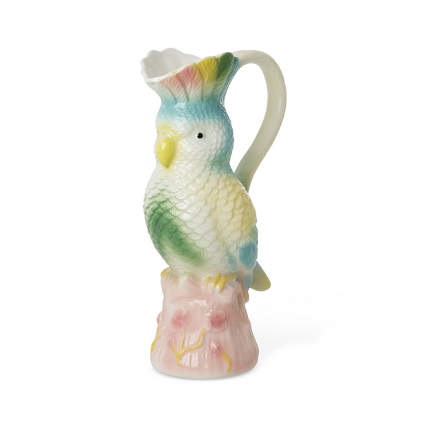 Ceramic Jug/Vase Exotic Bird by Rice Denmark