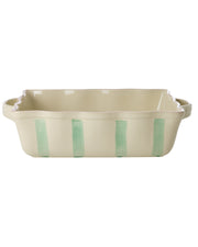 Striped Stoneware Oven Dishes