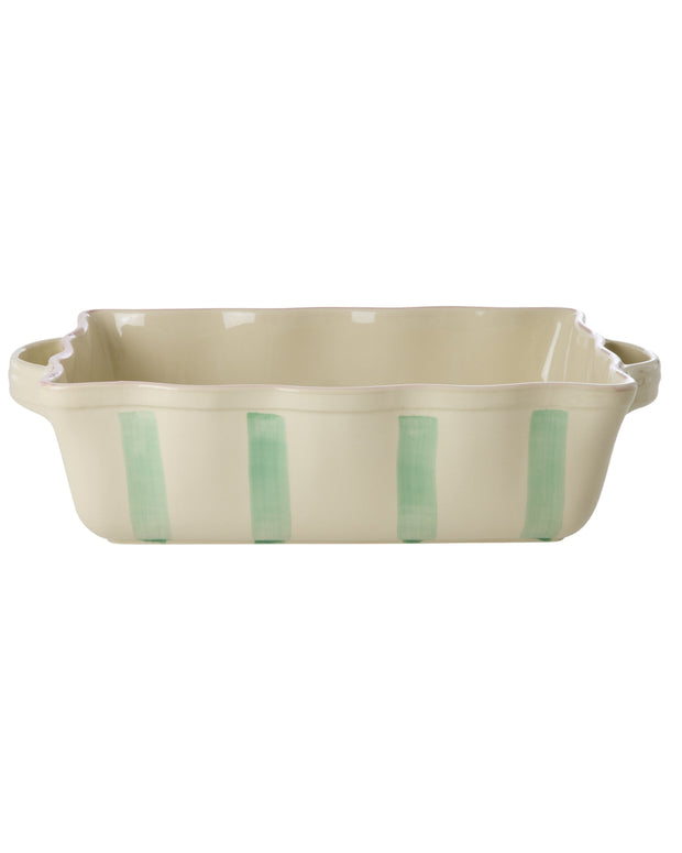 Striped Stoneware Oven Dishes