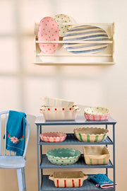 Striped Stoneware Oven Dishes