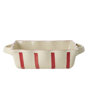 Striped Stoneware Oven Dishes
