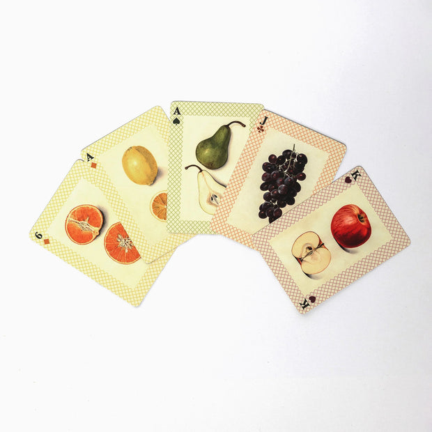 Roomytown Playing Cards - Watercolour Fruits