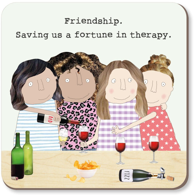 Rosie Made A Thing Coaster - Therapy Friendship