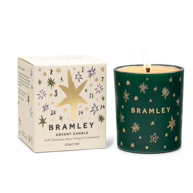 Bramley Scented Advent Candle