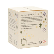 Bramley Scented Advent Candle