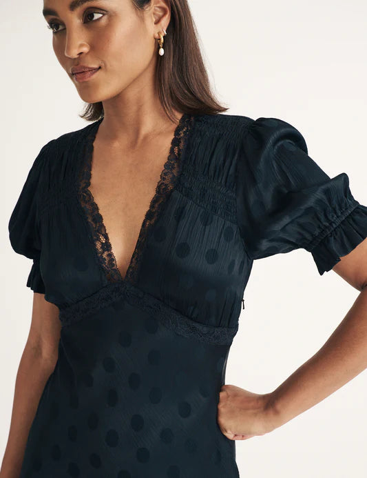 Nobody's Child Angela Jacquard Midi Dress