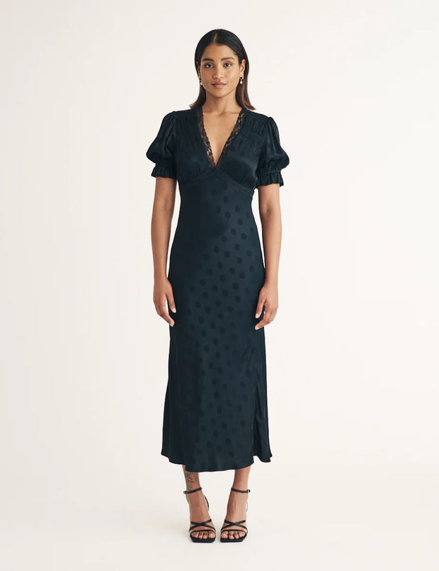 Nobody's Child Angela Jacquard Midi Dress