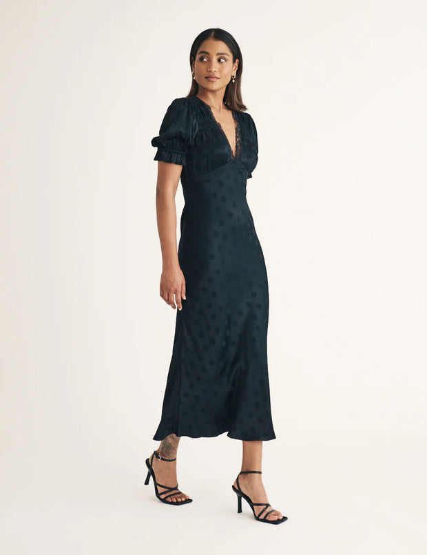 Nobody's Child Angela Jacquard Midi Dress