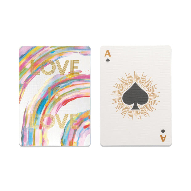 Designworks Inc Love is Love Playing Cards